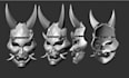 create custom 3d printable masks, helmets and cosplay props
