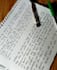 write neat handwritten letters, notes, and assignments