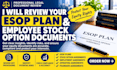 review your esop plan and employee stock option documents