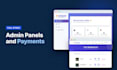 develop a custom python django web application with admin dashboard