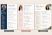 design a professional CV resume in canva