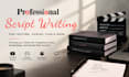 be script writer, screenplay, youtube script writing, film script screenwriting