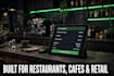 develop a restaurant pos system with inventory and billing