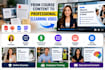 create ai elearning course video, training video and animated explainer