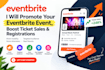 create, manage and promote your eventbrite events