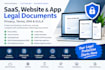 draft saas, website and app legal documents, privacy, terms, dpa and eula
