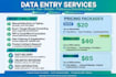 convert pdf and image to excel with data entry