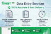 do data entry, web research and virtual assistance