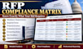 analyze rfp rfq requirements and create a compliance matrix