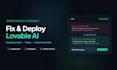 fix lovable supabase lovable ai deploy lovable website lovable saas fix lovable