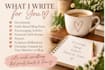 write heartfelt christian devotionals and faith based content