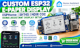 design esp32 e paper esphome sht45 ndir co2 sensor home assistant display setup