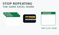 automate repetitive excel and CSV tasks with python