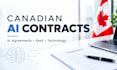 draft canadian ai contracts, technology agreements and saas contracts