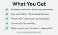 build a whatsapp appointment reminder automation with n8n