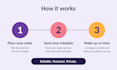be your reliable wake up call assistant and accountability partner