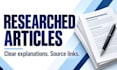 write researched technology and cybersecurity articles