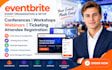 organize eventbrite conference workshop webinar ticketing attendee registration