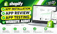 do shopify cro website accessibility ux audit usability and QA testing report