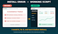 install and fix your codecanyon PHP script