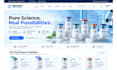 build premium compliant shopify peptide website, research peptide store with coa