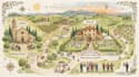 design custom wedding maps, wedding venue maps, invitation maps and location map