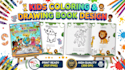 design kids coloring book pages
