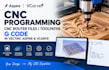 do cnc programming cnc router files toolpaths g code in vectric aspire vcarve