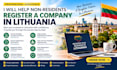 help non residents register a company in lithuania
