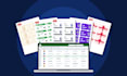 convert excel or google sheets data into print ready cards pdf