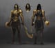 paint character concept art and illustrations