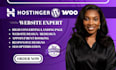 build hostinger website design hostinger website redesign wordpress website