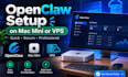 setup openclaw install open claw clawdbot moltbot ai assistant mac mini vps n8n