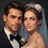 couple portrait wedding portrait illustration