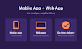develop a full stack mobile and web application