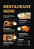 a good restaurant food menu design