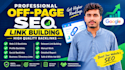 do technical SEO, off page link building and complete website audit