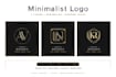 design minimalist luxury logo