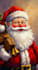 draw your photo as a santa portrait