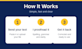 proofread and correct your french text, spelling and grammar
