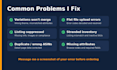 fix amazon variation and suppressed listing errors