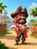 design 2d game character illustration
