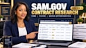research samgov for government contract opportunities