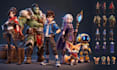create stylized 3d game characters and game ready npc models
