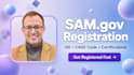 get you registered on samgov, get cage code, uei, do wosb, mbe, 8a, dbe vosb