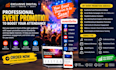 setup and promote event, eventbrite to get attendees