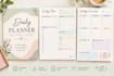 design a professional printable planner