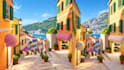 unreal engine 3d low poly game environment in unreal engine