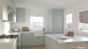 create a 3d kitchen design with realistic rendering
