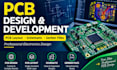 design pcb, pcb layout, schematic and gerber files